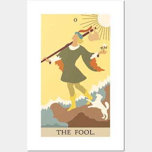 The Fool Tarot Card Posters and Art